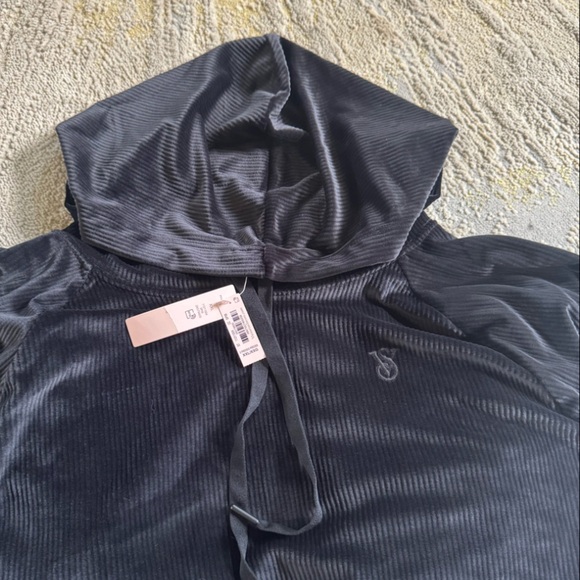 Victoria Secret On Point Velour tracksuit matching set jacket joggers XXL new - Picture 10 of 11